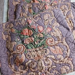 Vintage Euro shams 24×25